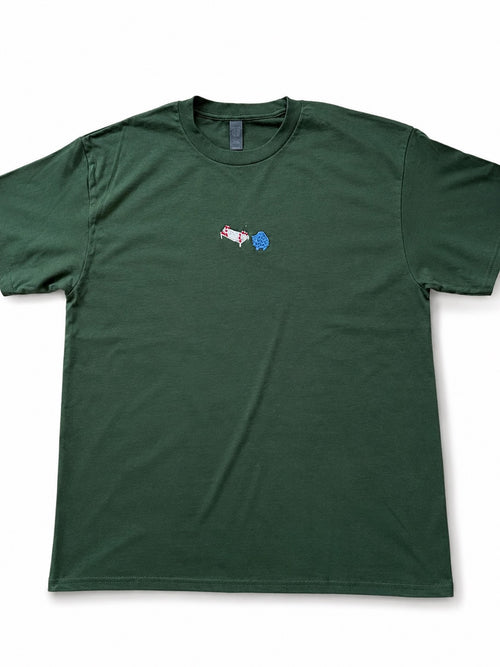 Pong Embroidered T-Shirt Unisex